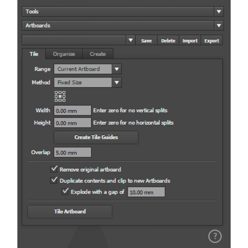 Artboard Tile And Organize Powerscript Plugin For Adobe Illustrator