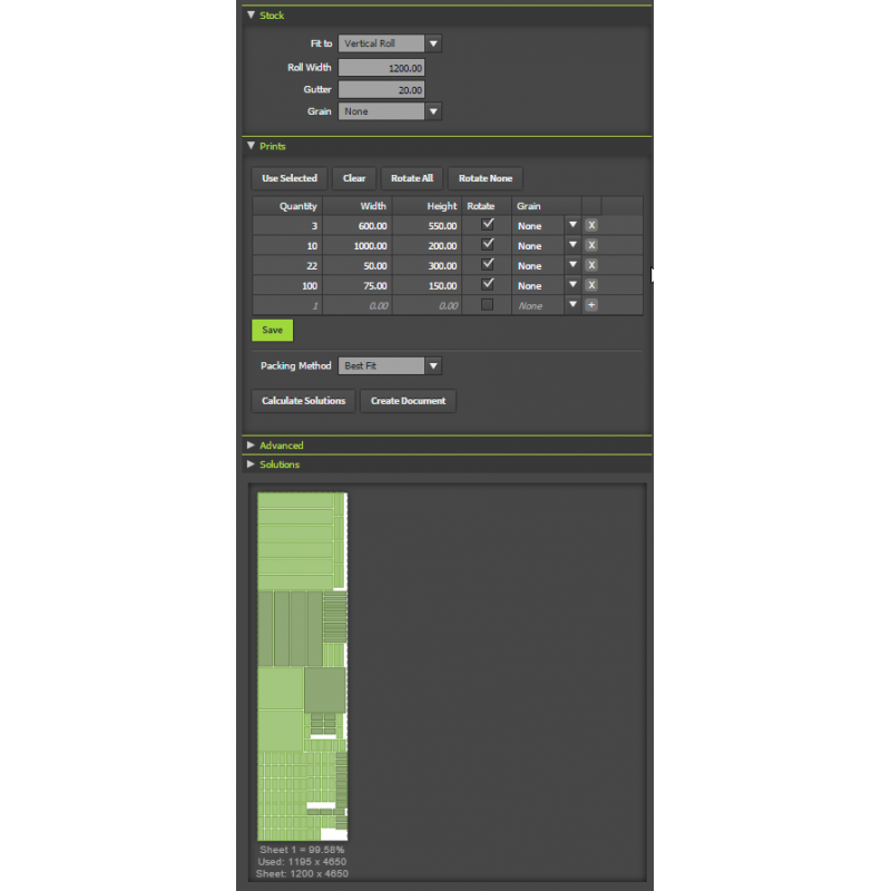 Nesting And Material Calculator Powerscript For Adobe Illustrator