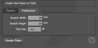 The Preferences tab